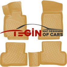 Mercedes Clk W209 2007 3D Havuzlu Paspas Bej