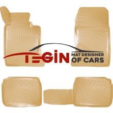 Mercedes E Serisi W124 1994 3D Havuzlu Paspas Bej