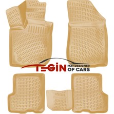 Renault Symbol 2013 Sonrası 3D Havuzlu Paspas Bej