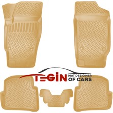 Seat Cordoba 2006 3D Havuzlu Paspas Bej