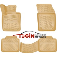 Volvo V90 2017 3D Havuzlu Paspas Bej