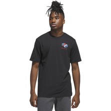 adidas M Hldy Gftbox T Siyah Bisiklet Yaka Normal Düz Erkek T-Shirt JV8438