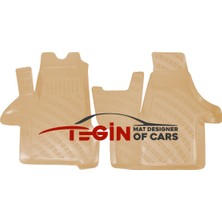 Volkswagen T5-T6 2003 Sonrası 3D Havuzlu Paspas Bej