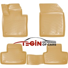 Volvo Xc-60 2021 3D Havuzlu Paspas Bej