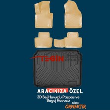 Audi A4 B8  Bagaj Havuzu 2014 + Bej 3D Havuzlu Paspas