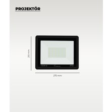 AC Aydınlatma 100W IP66 Projektör (Yeşil Işık)