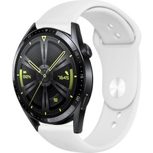 Tagomoon Huawei Watch Gt3 46MM Akıllı Saat Uyumlu Yumuşak Dokulu Silikon Kordon Kayış