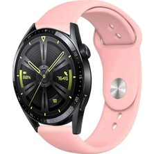 Tagomoon Huawei Watch Gt3 46MM Akıllı Saat Uyumlu Yumuşak Dokulu Silikon Kordon Kayış