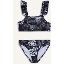 DeFacto Çiçekli Bikini Takımı Kız Çocuk E5223A825HS
