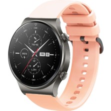 Tagomoon Huawei Watch Gt2 Pro Uyumlu Yumuşak Dokulu Soft Renk Silikon Kordon Kayış