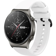 Tagomoon Huawei Watch Gt2 Pro Uyumlu Yumuşak Dokulu Soft Renk Silikon Kordon Kayış