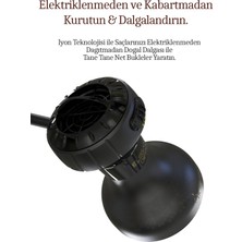 HRS-530 Kıvırcık Saçlara Özel Saç Kurutma Makinesi & Vigo Dalgalandırıcı 1000 Watt - Siyah