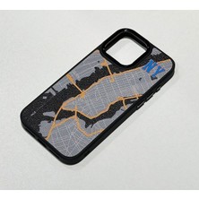 iPhone 16 Pro New York & Paris Desenli Telefon Kılıfı