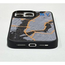 iPhone 16 Pro New York & Paris Desenli Telefon Kılıfı