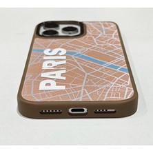 iPhone 16 Plus New York & Paris Desenli Telefon Kılıfı