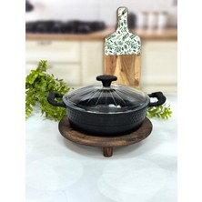 Dıamente Granit Döküm 26 cm Basık Model Tencere