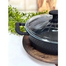 Dıamente Granit Döküm 26 cm Basık Model Tencere
