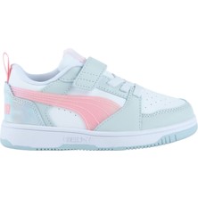 Puma Rebound V6 Lo Space Belle Beyaz Kız Çocuk Sneaker