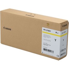 Canon PFI-2700 Y (Yellow) Sarı Orijinal Mürekkep Kartuş 700 Ml. (5291C001)