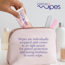 Better Wipes Makyaj Temizleme Mendilleri Ekstra Kalın, Hipoalerjenik,alkolsüz,suya Dayanıklı 25 Adet