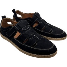 Grado Deri Erkek Sandalet Yumuşak Comfort, Battal Boy 1253