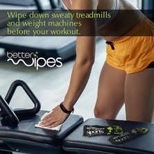 Better Wipes Sporcular ve Fitness Tutkunları için Vücud Temizleme Mendilleri 25 Adet