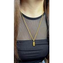 Kuyumcu Nurettin 2,70 gr (GRAM) Has Uçlu Singapur Halat Kolye Zincir 50 Cm 14 Ayar Altın