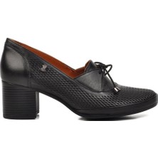 Venüs 1374Y Kadın Hakiki Deri Anatomik Taban Klasik Kalın Topuklu Ayakkabı