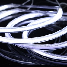 İpoearthu Bmw E46 3 Serisi Için 4x Ccfl Angel Eye Halo LED Halka Işık Beyaz Projektör Olmayan (Yurt Dışından)
