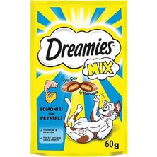Dreamies Ödül Maması Somonlu Peynirli 60 gr *2'li