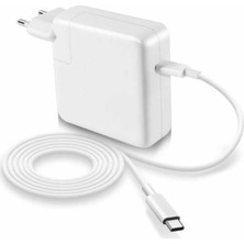 Apple Uyumlu Macbook Pro 13 2016-2020 Type-C Notebook Adaptör - Şarj Cihazı Usb-C (61W)