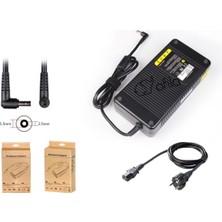Monster Uyumlu Abra A5 V19.4.11 Notebook Adaptörü, Laptop Şarj Cihazı 150W