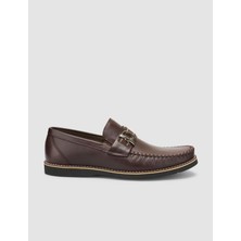 Cabani %100 Hakiki Deri Kahverengi Erkek Loafer