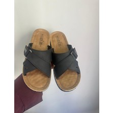 Anatomik Yumuşak Taban Cırtlı Kadın Ev Dışarı Terliği