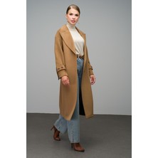 Olcay Çıt Çıt Kapamalı Kolu Patlı Düşük Kol Oversize Kaban K. Kamel 3933