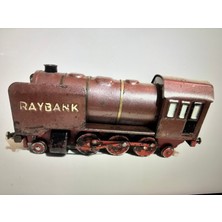 Nadir Raybank Tren Kumbara - 23,5 cm x 10 cm x 7 cm Ölçülerinde Metal Den
