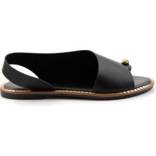 Siyah  Kadın Sandalet K05021010709