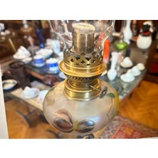 82 cm Boyunda Fransız Gaz Lambası - Çalışır Durumda