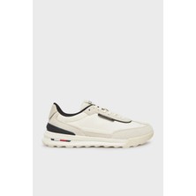 Tommy Hilfiger Süet Detaylı Logolu Sneaker Ayakkabı Erkek Ayakkabı FM0FM05523 Z00