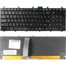 Monster Tulpar T5 V1.2, T5 V1.2.1, T5 V1.3 Uyumlu Notebook Klavyesi, Laptop Tuş Takımı (Siyah Tr)