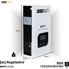 80 Amper Mppt Şarj Kontrol Cihazı Mppt Şarj Regülatörü
