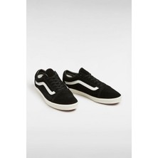  Unisex Yan Şeritli Old Skool Lowpro Sneaker - Siyah/beyaz