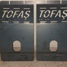 Vemaks Kızıl Gök Tofaş Karter Koruma Saçı 5mm Sac Malzemeden Dayanıklı ve Uzun Ömürlü Koruma