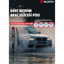 Würth 4 Mevsim Araç Sileceği Plus 625 mm 25''