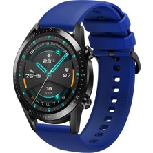 Tagomoon Huawei Watch Gt2 46MM Uyumlu Yumuşak Dokulu Soft Renk Silikon Kordon Kayış