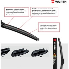 Würth 4 Mevsim Araç Sileceği Plus 350MM 14''