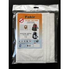 15 Adet Fakır Ext 2600-3200 Turbo Elektrikli Süpürge Sentetik Toz Torbası
