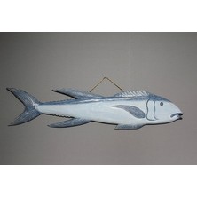 Ahşap Duvara Asmalı Balık Pano