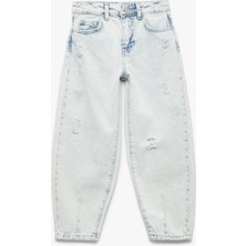 Koton Pamuklu Cep Detaylı Paraşüt Kesim Denim Pantolon