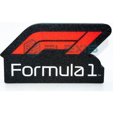Flexıs We Make It Possıble For You Formula 1 Masa Dekoru Logo F1  Hediyelik